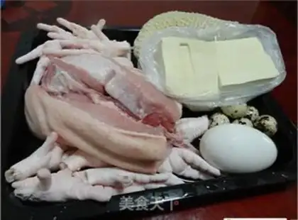 Make Stewed meat platter step 0