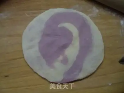Make Dream purple sweet potato steamed buns step 8