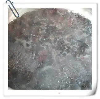 Make Rose and mulberry sauce step 2