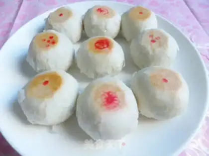 Make crispy mooncake step 22