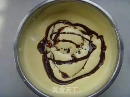 Make Chocolate paste cake step 4