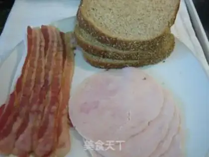 Make turkey bacon sandwich step 0