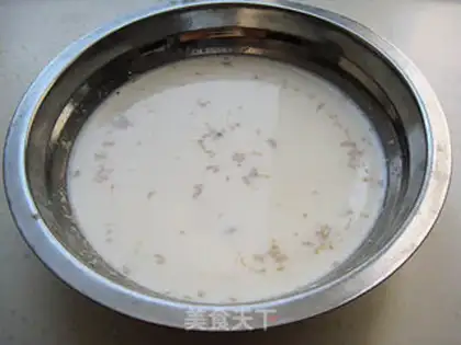 Make Milk flavor corn cake step 1