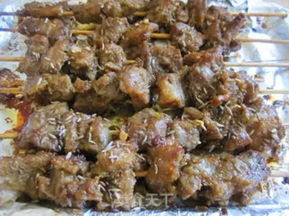 Make Roasted cumin mutton kebabs step 8