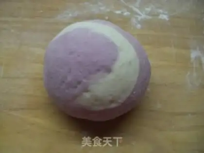 Make Dream purple sweet potato steamed buns step 11