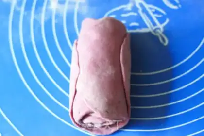 Make Purple Rose Mantou step 10