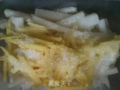 Make Pickled shredded radish with pickled pepper step 6