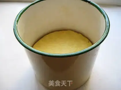 Make Milk flavor corn cake step 3