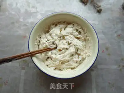 Make Milk fragrant hair cake step 9
