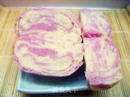 Make Dream purple sweet potato steamed buns step 14