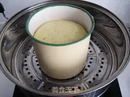 Make Milk flavor corn cake step 4