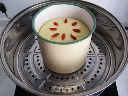 Make Milk flavor corn cake step 5