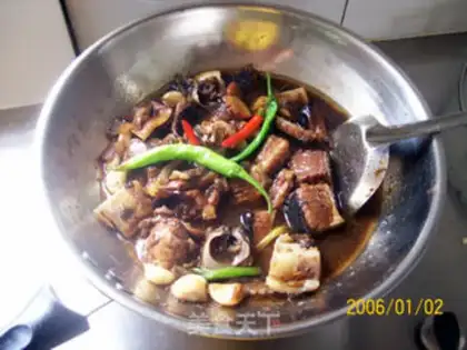 Make Fresh and spicy ray fish casserole with onions and garlic step 10