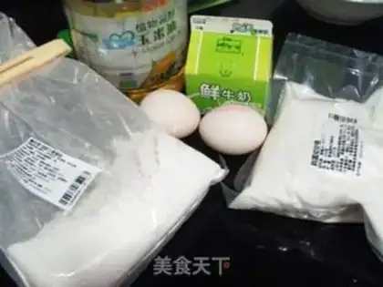 Make sponge cake step 0