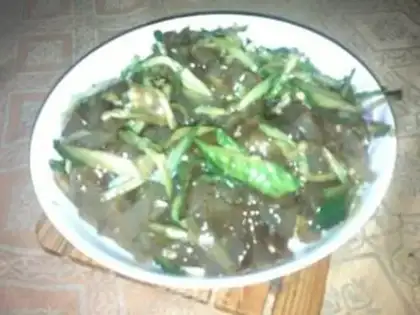 Make Cucumber mixed cold noodles step 8