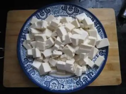 Make Braised tofu with cabbage step 0
