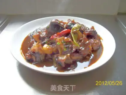 Make Fresh and spicy ray fish casserole with onions and garlic step 14