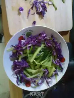 Make Konjac cold noodles step 2