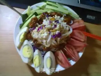 Make Konjac cold noodles step 3