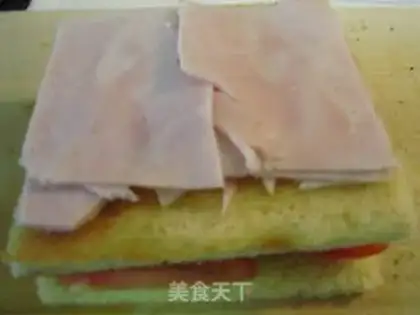 Make turkey bacon sandwich step 16