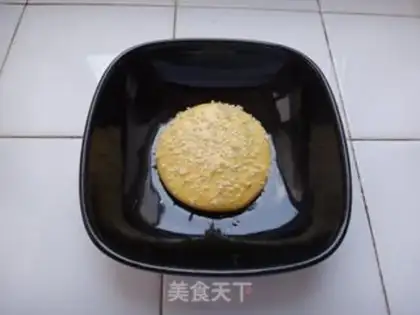 Make Purple potato pumpkin cake step 15