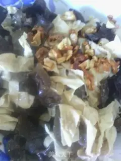 Make Cold salad dried bean skin fungus step 5