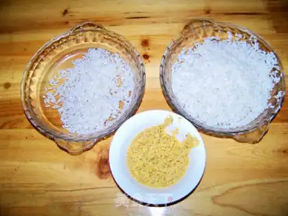 Make Special five-spice steamed pork flour step 1