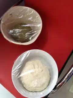 Make Oat bean dregs and green tea rolls step 3