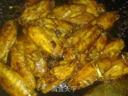 Make Wind-sugar chicken wings step 3