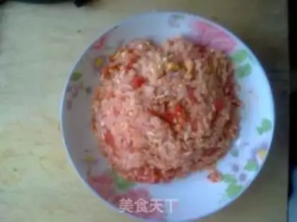 Make Mooshu persimmon fried rice step 4