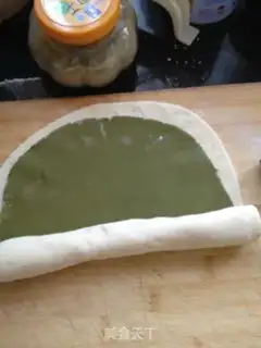 Make Oat bean dregs and green tea rolls step 6