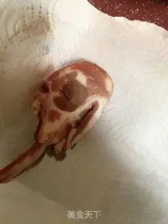 Make French lamb chops step 1