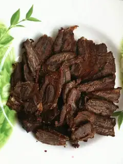 Make Beef mixed with cilantro step 0