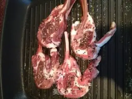 Make French lamb chops step 6