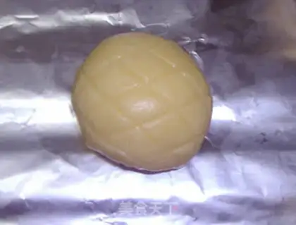 Make pineapple bun step 10
