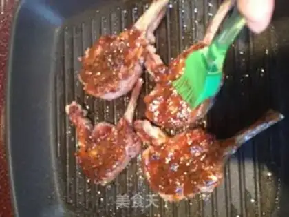 Make French lamb chops step 9