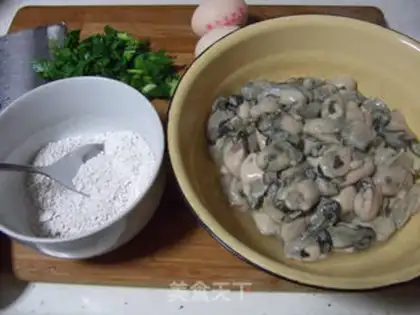 Make oyster omelet step 0