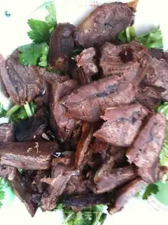 Make Beef mixed with cilantro step 10