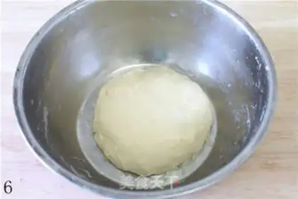 Make meat floss bread step 5