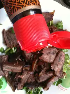 Make Beef mixed with cilantro step 11