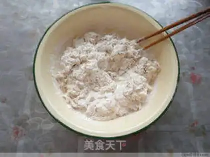 Make bran steamed buns step 6
