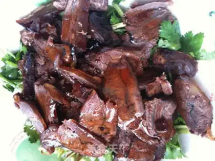 Make Beef mixed with cilantro step 12