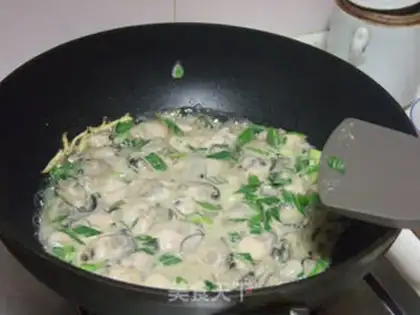 Make oyster omelet step 6