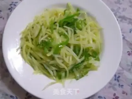 Make Home-cooked shredded potatoes step 8