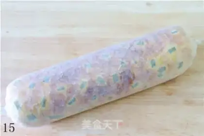 Make meat floss bread step 14
