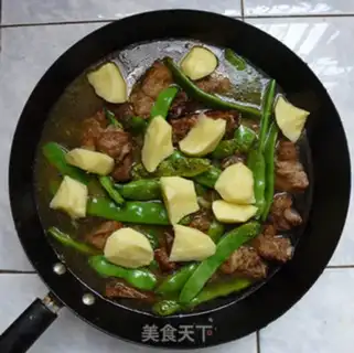 Make Stewed ribs with beans step 4