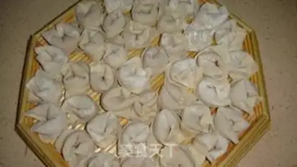 Make wonton step 8