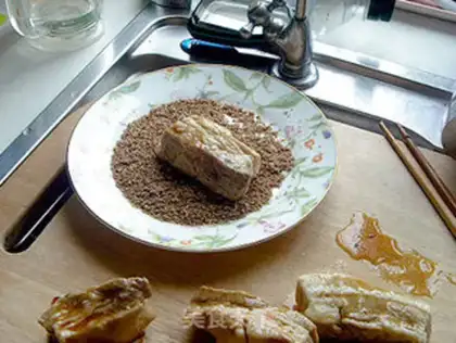 Make Lees and pepper barbecue step 9