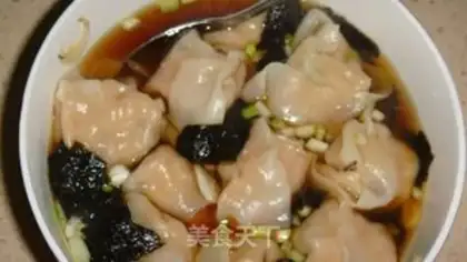 Make wonton step 11