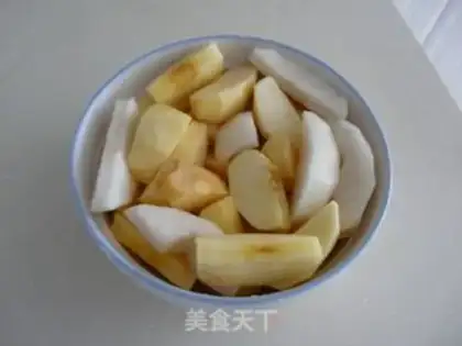 Make Rock sugar apple pear step 3